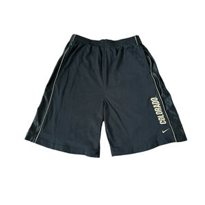 University Colorado Buffaloes CU Buffs Nike FitDry Mens XL Black Shorts